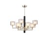 Люстра на штанге Crystal Lux MAESTRO SP-PL5+5 GOLD