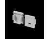 Комплект заглушек для профиля 20×20 2шт Maytoni Led Strip ALM-2020-EC 642072
