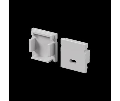 Комплект заглушек для профиля 20×20 2шт Maytoni Led Strip ALM-2020-EC 642072
