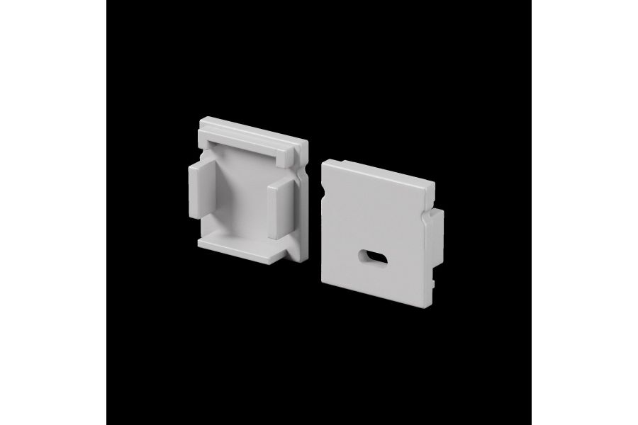 Комплект заглушек для профиля 20×20 2шт Maytoni Led Strip ALM-2020-EC 642072