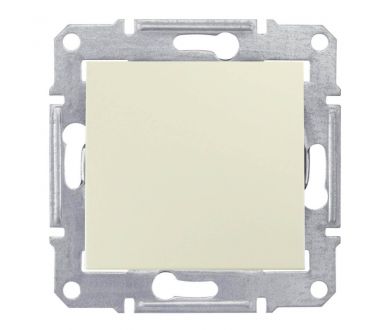 Выключатель одноклавишный 2P Schneider Electric Sedna 10A 250V SDN0200147