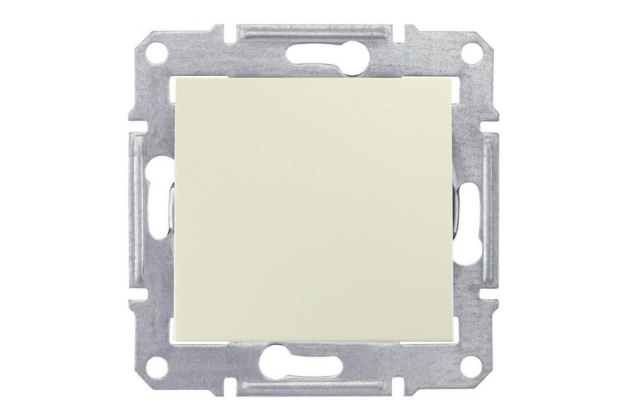 Выключатель одноклавишный 2P Schneider Electric Sedna 10A 250V SDN0200147