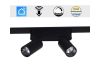 Трековый магнитный светильник (CCT+SMART) Reluce 13005-9.3-002UR magnetic LED2x5W BK CCT+SMART