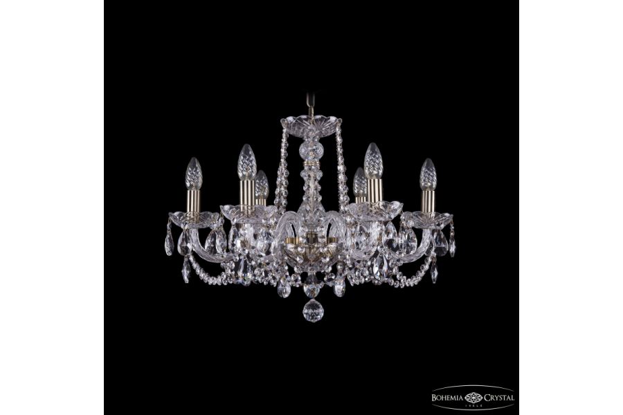 Подвесная люстра Bohemia Ivele Crystal 1402/6/195 Pa