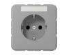 Розетка штепсельная Schuko Jung CD1520NAGR