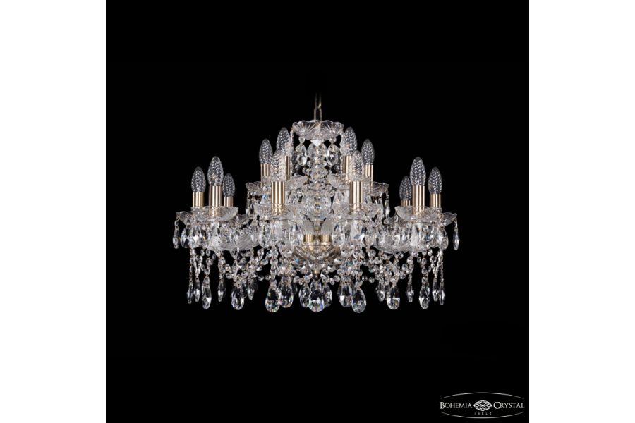 Подвесная люстра Bohemia Ivele Crystal 1413/10+5/220 Pa