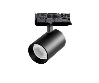 Трековый трехфазный светильник Quattro LED 36G с адаптером Lightstar Alta Base A5337QT36G