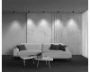Накладной светильник Maytoni Alfa LED C064CL-5W4K-SQ-B