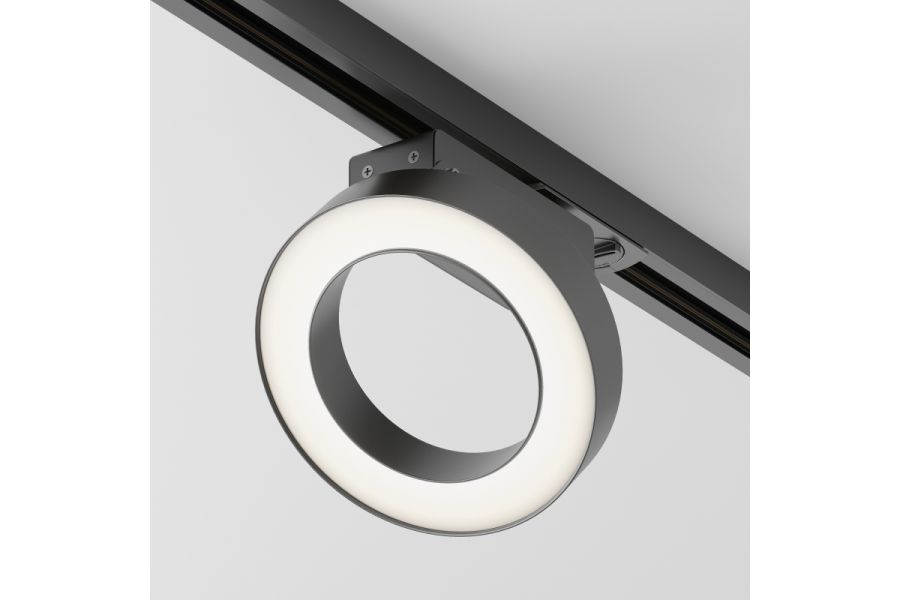 Трековый светильник Maytoni Technical Rim TR044-1-12W4K-B