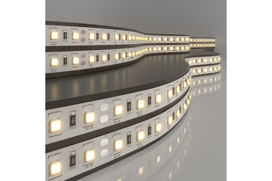 Светодиодная лента Elektrostandard 12V 14,4W 60Led 5050 IP20 теплый белый, 5м 4690389040184