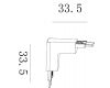 Коннектор SWG PRO CN-SLIM-BL-TL 022068
