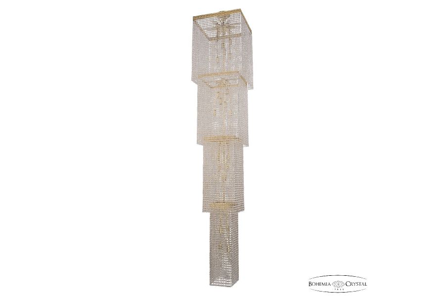 Каскадная люстра Bohemia Ivele Crystal 83302/50IV-250 G
