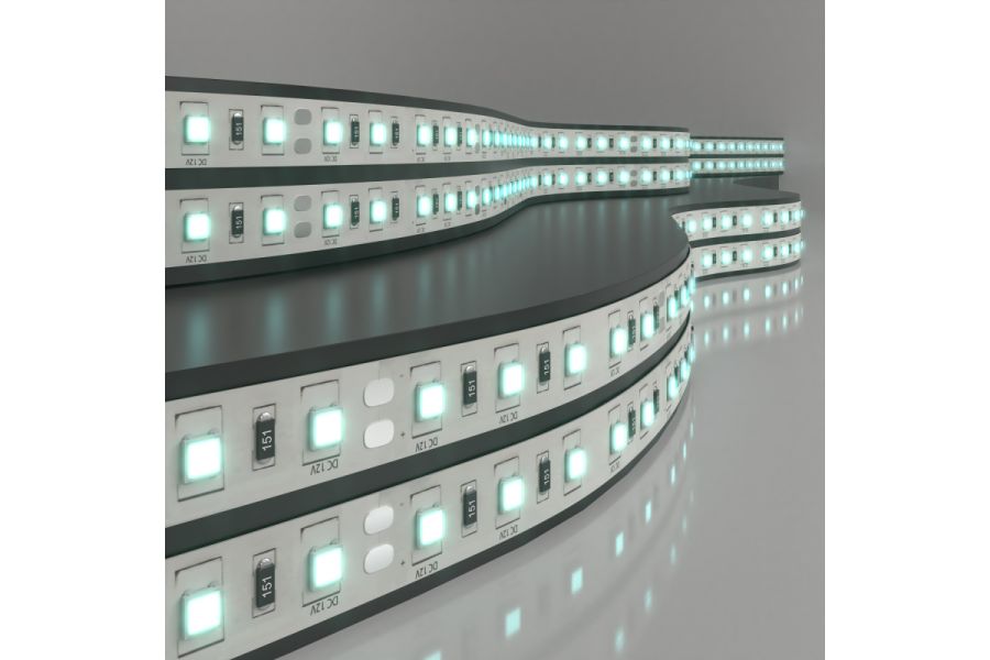 Светодиодная лента Elektrostandard 12V 14,4W 60Led 5050 IP20 холодный белый, 5м 4690389040177