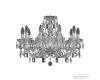 Подвесная люстра Bohemia Ivele Crystal 105/10/195 Ni