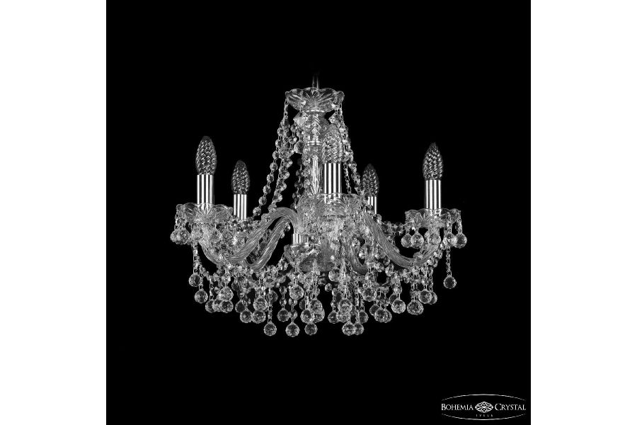 Подвесная люстра Bohemia Ivele Crystal 1409/5/160 Ni