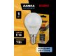 Лампа светодиодная Kodak LED P45-7W-865-E14 K 7Вт шар холодный дневной свет Е14 Б0057613