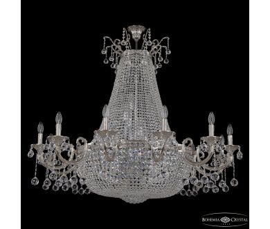 Потолочная люстра Bohemia Ivele Crystal 2128H209/12/123IV/Y1 Ni