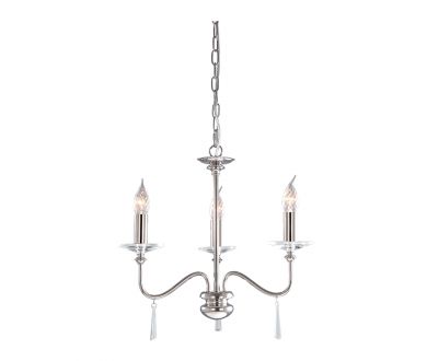 Подвесная люстра Elstead Lighting Finsbury park FP3-POL-NICKEL