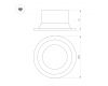 Встраиваемый светильник Arlight MS-BREEZE-BUILT-R82-9W Day4000 (BK, 80 deg, 230V) 035610