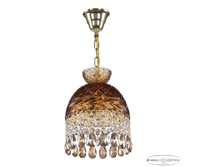 Подвесной светильник Bohemia Ivele Crystal 5478/22 G Amber/M-1F K721