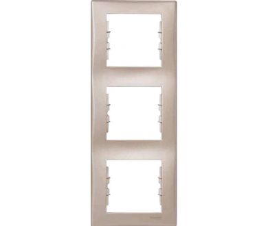 Рамка 3-постовая вертикальная Schneider Electric Sedna SDN5801368