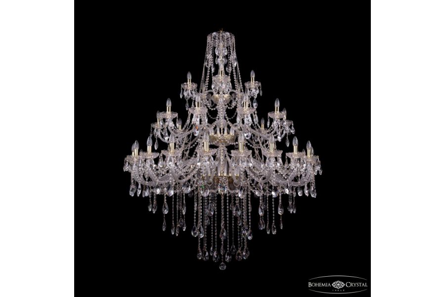Подвесная люстра Bohemia Ivele Crystal 1415/20+10+5/530/3d G