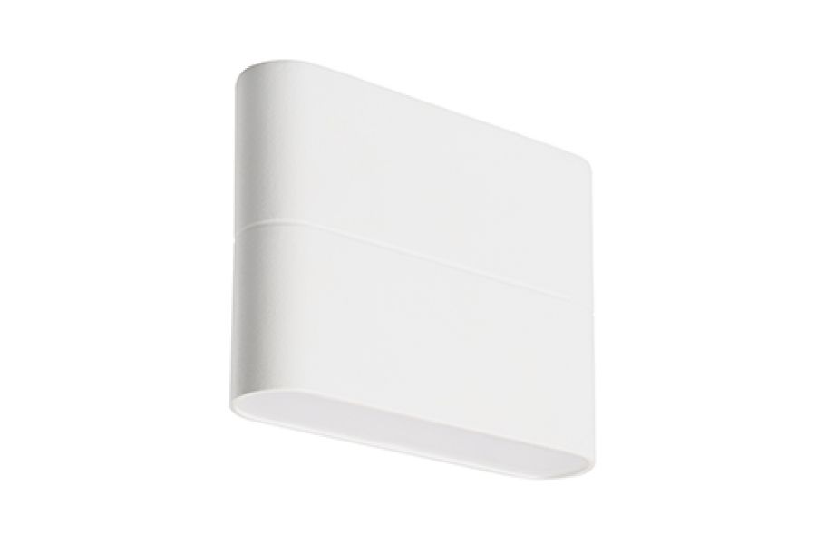 Уличный настенный светильник Arlight SP-FLAT-S135x90-2x3W Day4000-MIX (Белый, 75 deg, 230V) (IP65 Металл) 063609