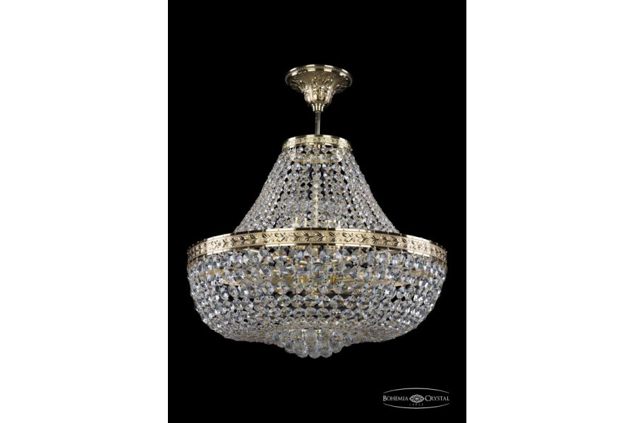 Люстра на штанге Bohemia Ivele Crystal 19281/H1/45IV G