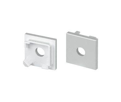Заглушка Arlight SL-KANT-H16-S10 SQUARE с отверстием 053567