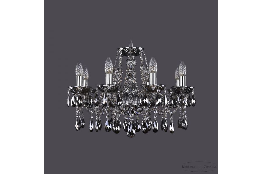 Подвесная люстра Bohemia Ivele Crystal 1413/8/200 Ni M731