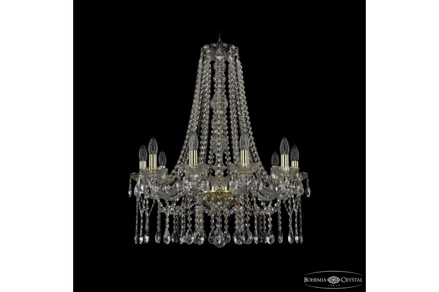 Подвесная люстра Bohemia Ivele Crystal 1413/10/220/h-76 G