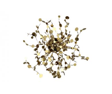 Настенный светильник Crystal Lux GARDEN AP-PL3 D400 GOLD