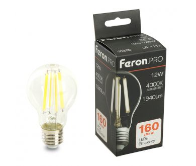 Светодиодная лампа Feron LB-1112 E27 12W 4000K 48896