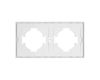 Рамка пластиковая на 2 поста Arlight FRM-TENDO-SFPL-2-WH 054649