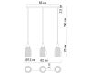 Подвесной светильник Arte Lamp Barry A7951SP-3GO