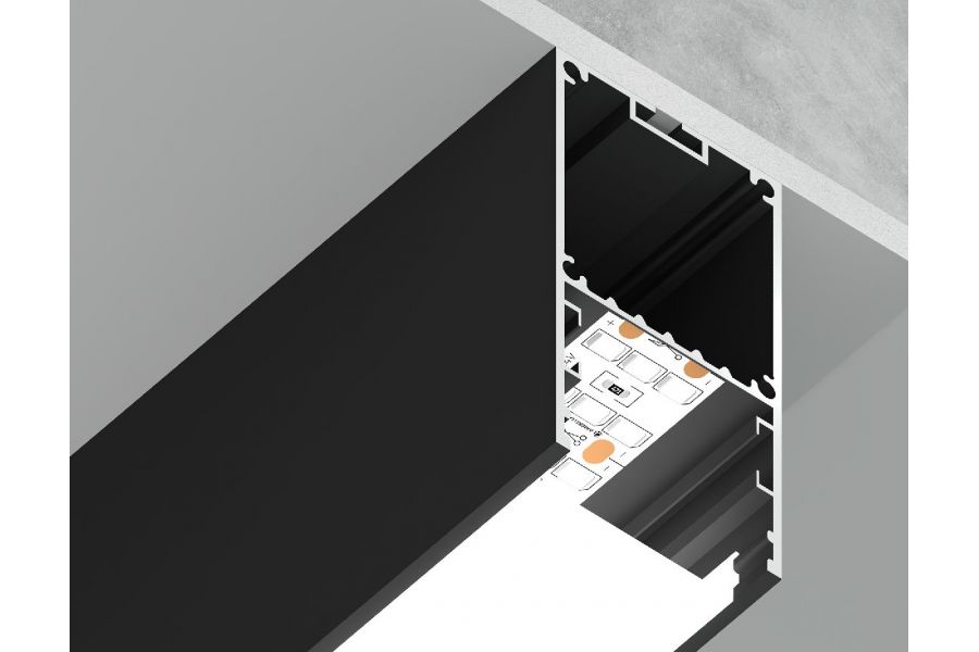 Алюминиевый профиль Ambrella Light Profile System GP3000BK