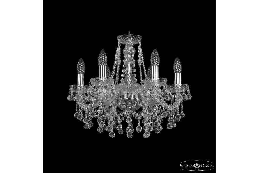 Подвесная люстра Bohemia Ivele Crystal 1409/6/160 Ni