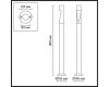 Ландшафтный светильник Odeon Light Nature Frankie 7206/5GLA