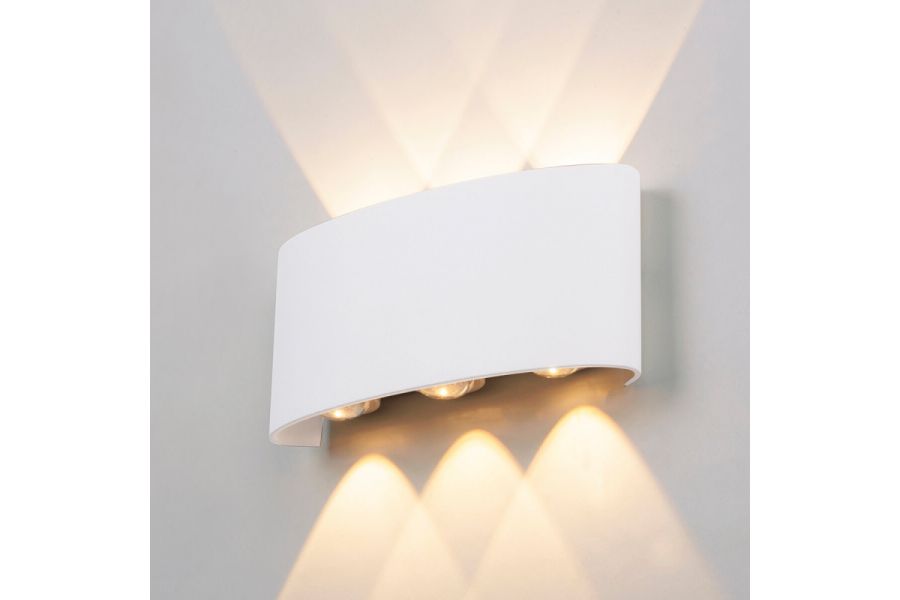 Уличный настенный светодиодный светильник Elektrostandard 1551 Techno LED Twinky Trio 4690389106361  a038420