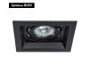 Встраиваемый светильник Arte Lamp Canis A6661PL-1BK