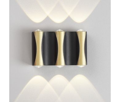 Уличный настенный светильник Crystal Lux CLT 022W3 BL-GO 4000K