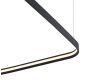 Подвесная люстра Italline IT013-6031 black 3000K