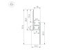Профиль Arlight PLINTUS-FANTOM-BENT-H20-SIDE-2000 BLACK 043673(1)