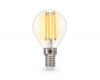 Филаментная светодиодная лампа Ambrella Light Bulbing E14 15W 2700K шар 451533
