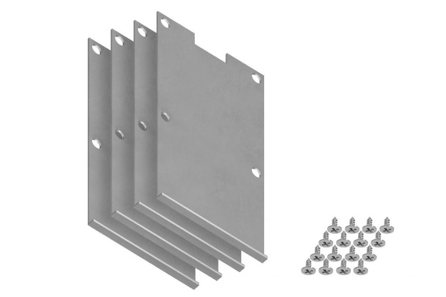 Заглушка (4 шт.) Ambrella Light Alum Profile GP8500