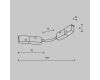 Коннектор для шинопровода Maytoni Magnetic track system Exility TRA034CS-W