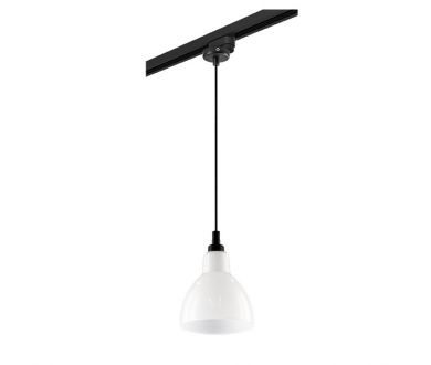 Трековый светильник Lightstar Track 1 black L1T865017 (865017+592007)