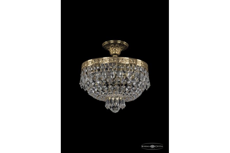 Люстра на штанге Bohemia Ivele Crystal 19271/25IV G