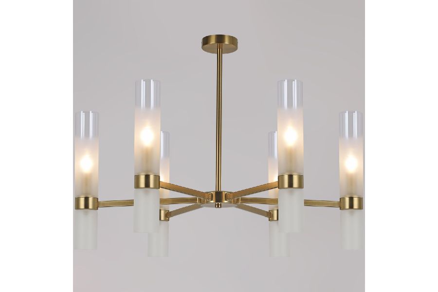 Люстра на штанге Illumico IL0279-6P-79 BRASS