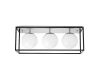 Потолочный светильник Lumina Deco Maldini LDC 8060-3 CHR+BK
